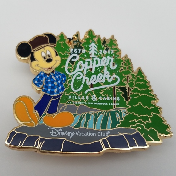 Disney Jewelry - Disney DVC Copper Creek Lumberjack Mickey Pin
